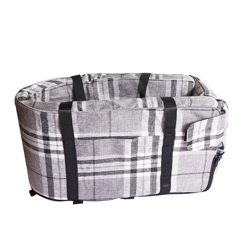 Outdoor cloth dog kennel with carry handle in multiple colour options including blue, grey, red, and grey mesh