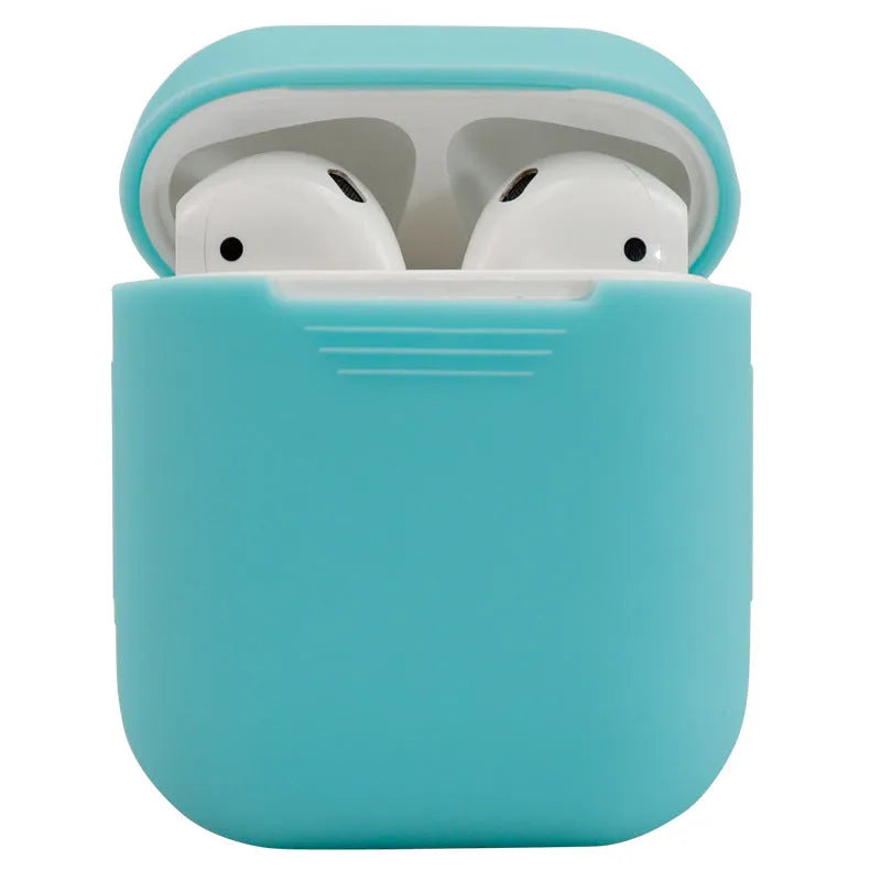 Silicone protective cover for Apple AirPods 2 charging case in multiple colour options