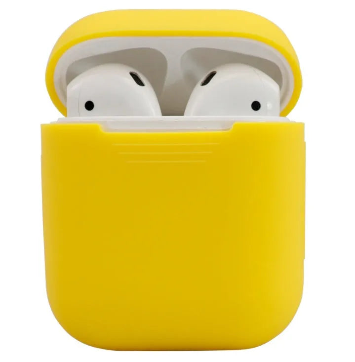 Silicone protective cover for Apple AirPods 2 charging case in multiple colour options