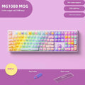 MG108B coloured sugar cat design mechanical keyboard with piano switches and Bluetooth connectivity