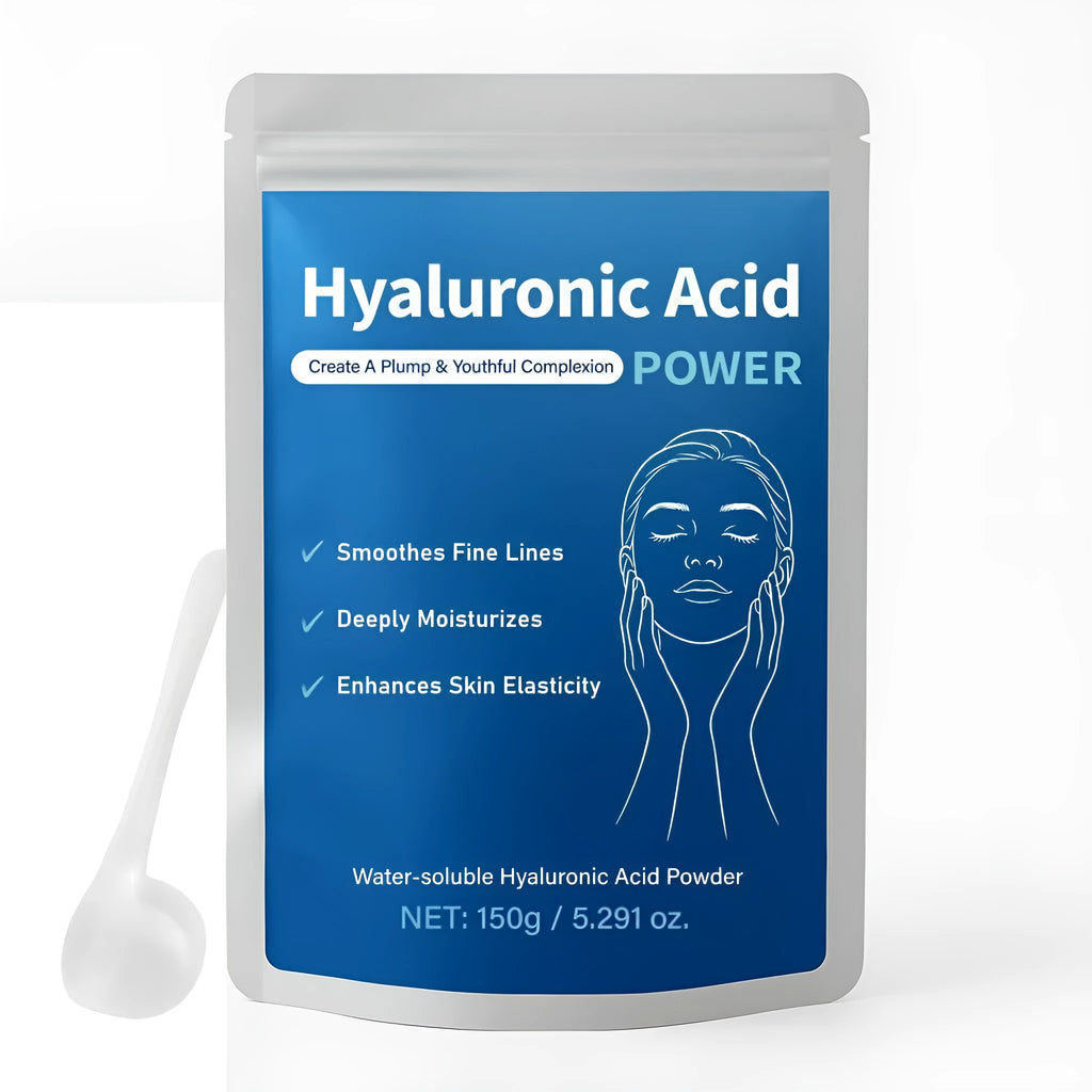 Hyaluronic acid powder 150G container for DIY facial skincare blending