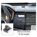 GOODWAY car mobile phone holder with 360-degree rotation mounted on dashboard