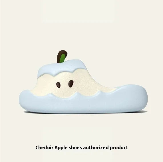 Cute fruit cartoon EVA flip flop slippers for couples unisex indoor homewear