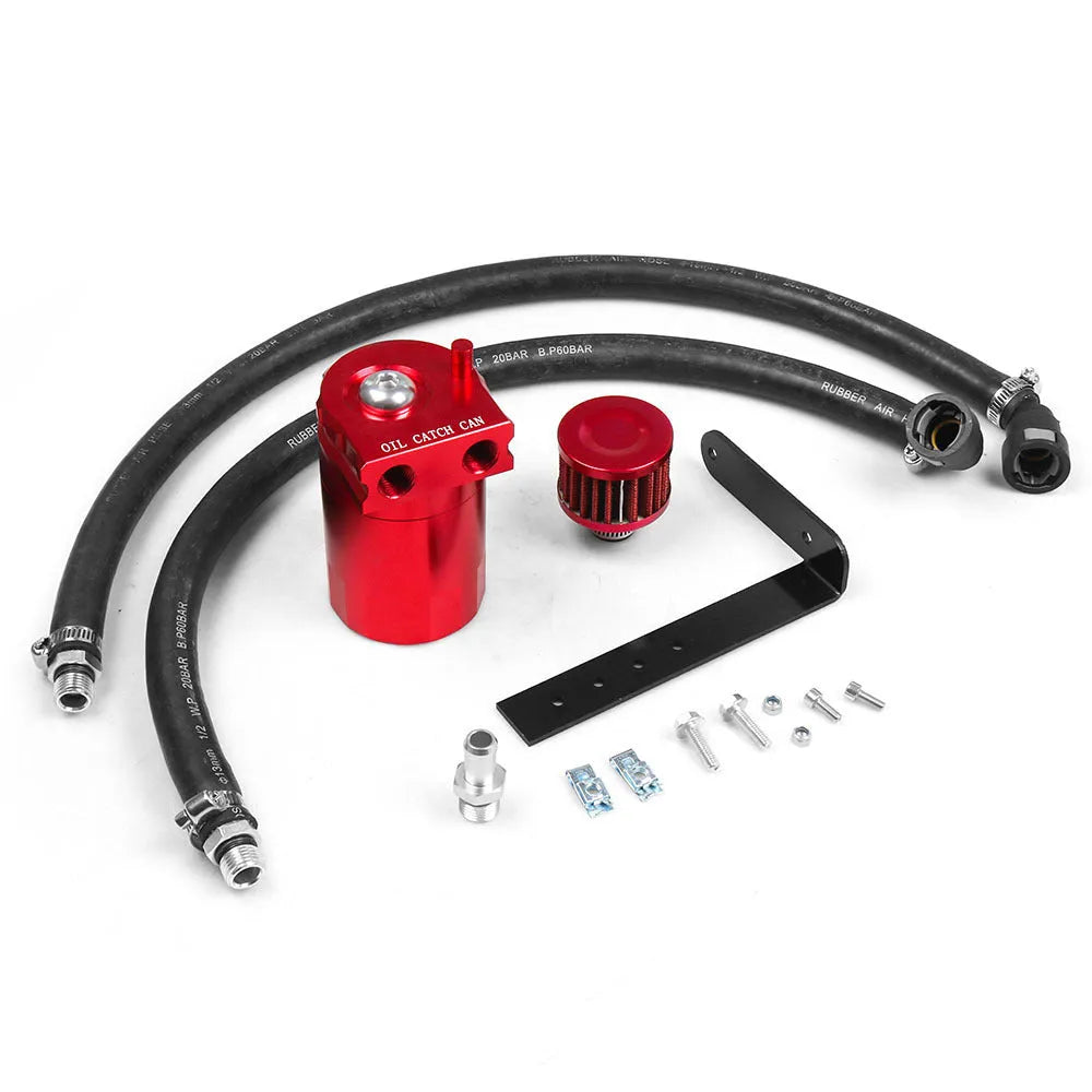 Aluminium alloy oil separator for Ford Expedition in black, red, blue, and silver colour options