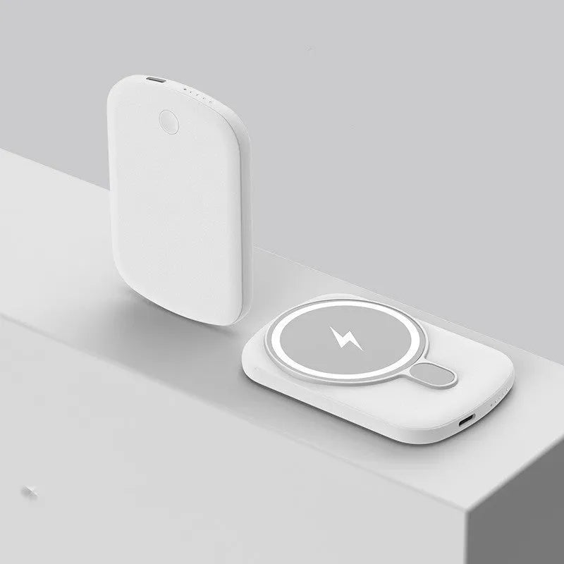 Magsafe magnetic power bank for iPhone wireless charging in multiple colours