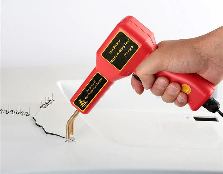 CR307 plastic repair welding gun for automotive bumper repair with LED light and UK plug