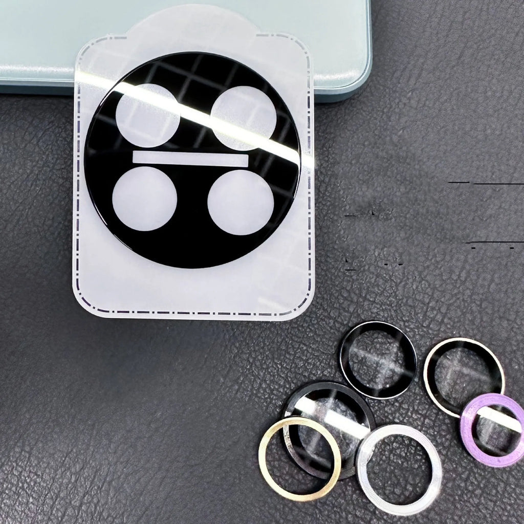 AR enhanced tempered glass lens protector with black ring for OnePlus 12 Find N3 OnePlus 11