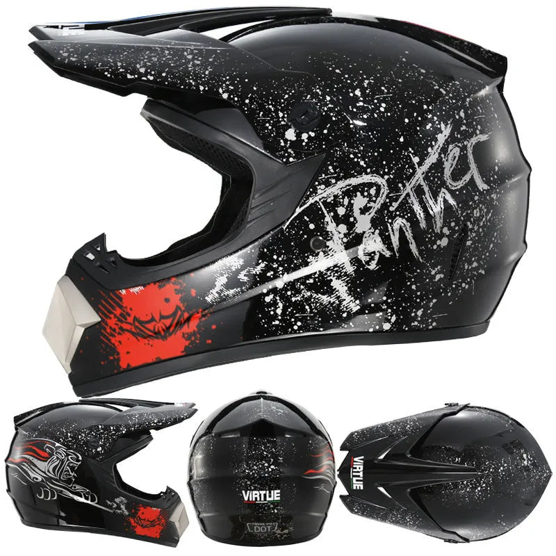 Kart cross-country ABS helmet available in multiple sizes and colours for adults
