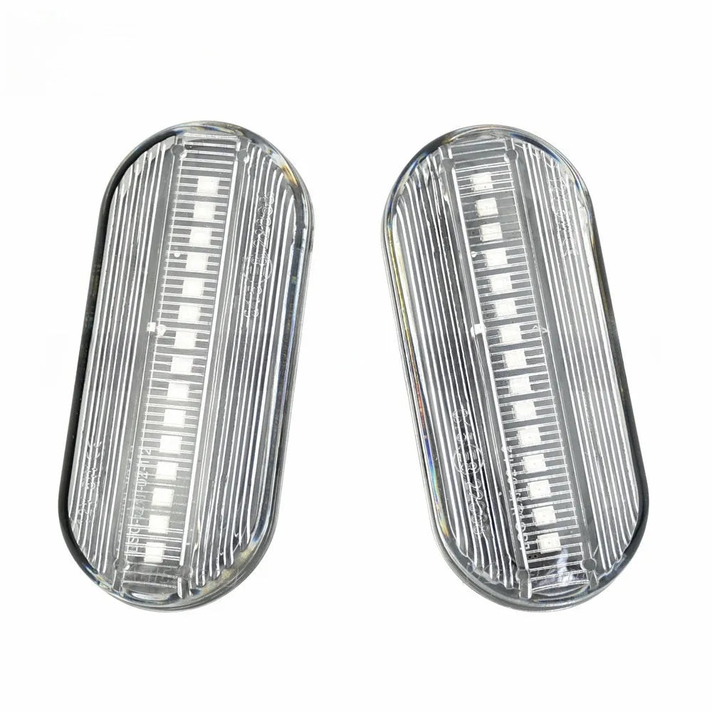 Flowing water side turn signal for Skoda Octavia 1U with blackened ABS shell fender lamp
