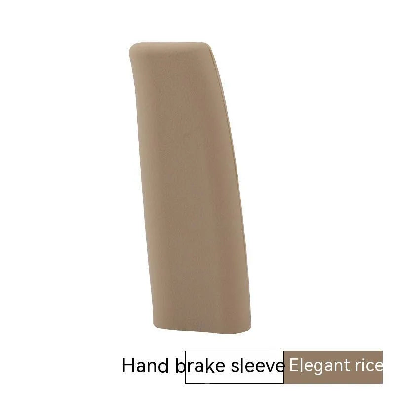 Universal silicone handbrake sleeve for car handbrake lever protection