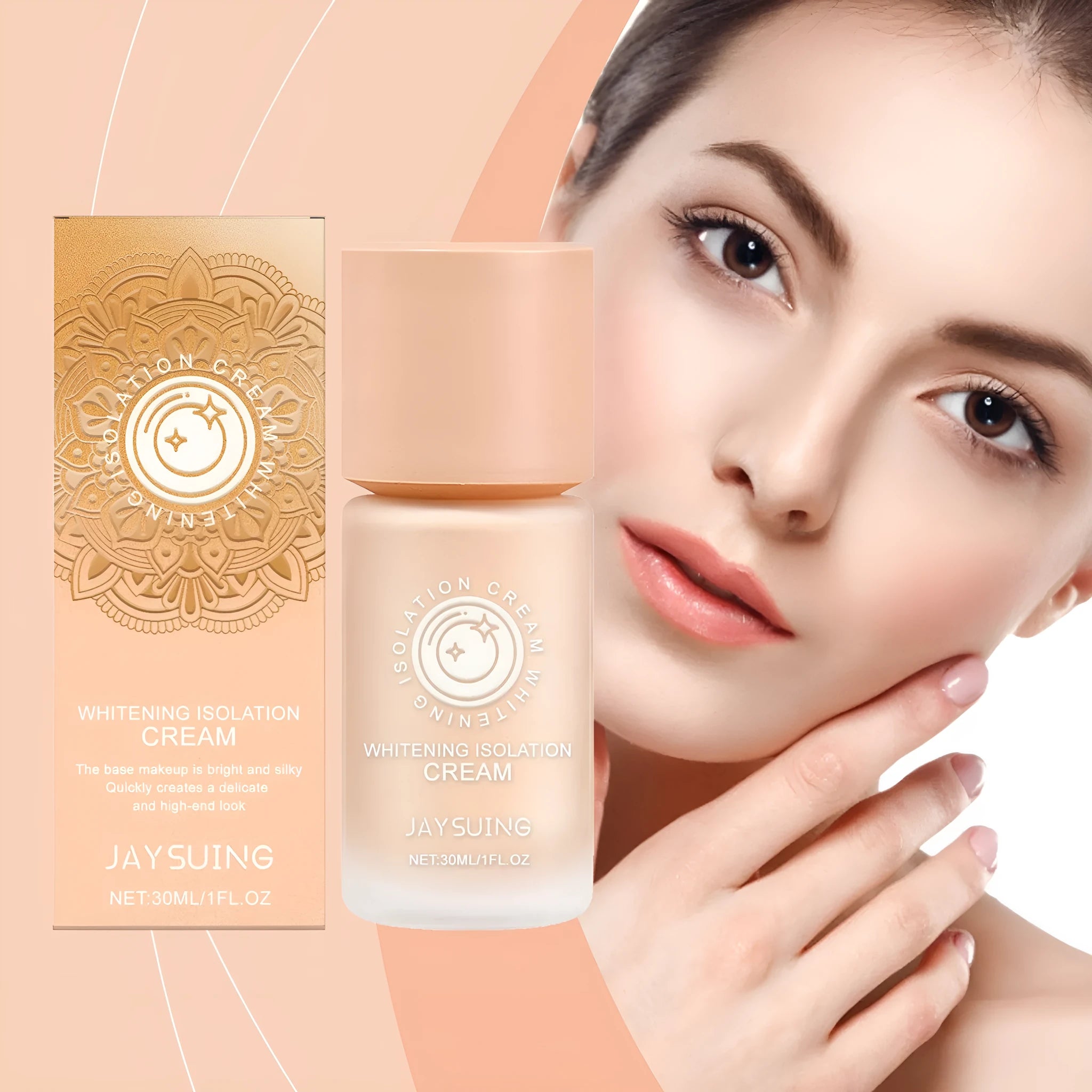 Moisturising cream skin makeup primer 30ml tube with hydrating formula for smooth foundation application