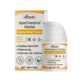 Moisturizing neck cream 50g jar with mint leaf, bee venom, horse chestnut, aloe vera, Spanish chestnut for daily massage