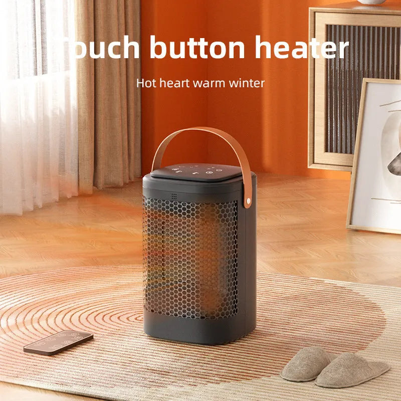 Portable heating radiator with touch screen remote control in 618 electronic model colour