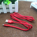 Cowboy Type-C charging cable with denim exterior and aluminium alloy connector in black, 1.5m length
