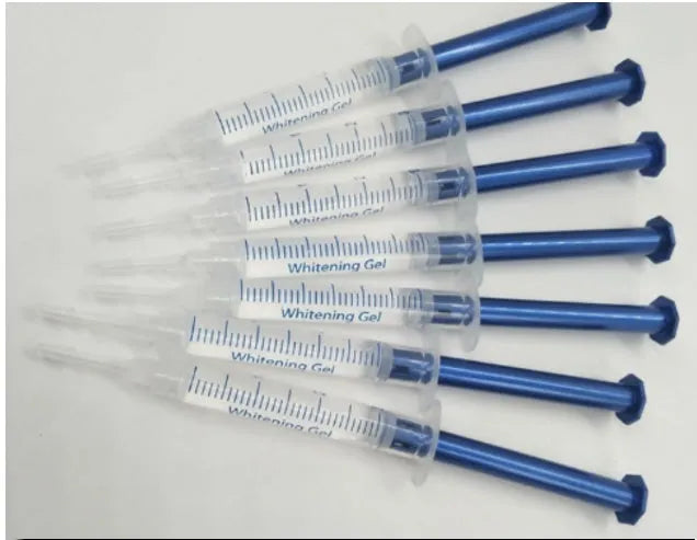Teeth whitening gel 3ml for cold light treatment in white packaging