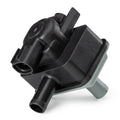 Black vacuum solenoid valve 90910-12283 for Toyota with electrical connector