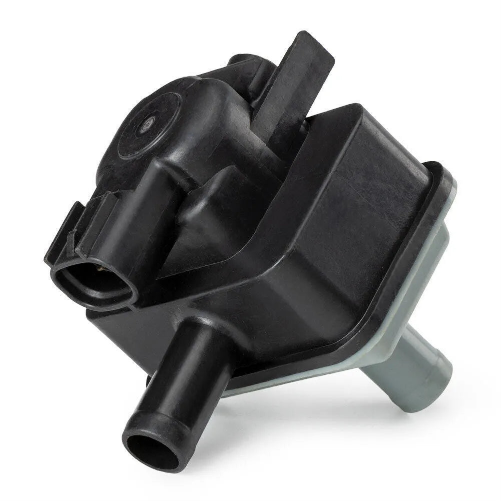 Black vacuum solenoid valve 90910-12283 for Toyota with electrical connector