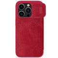 PRO Phone Case flip imitation leather for iPhone 15 Plus 15 Pro 15 Pro Max 14 Pro Max in Black, Brown, Red