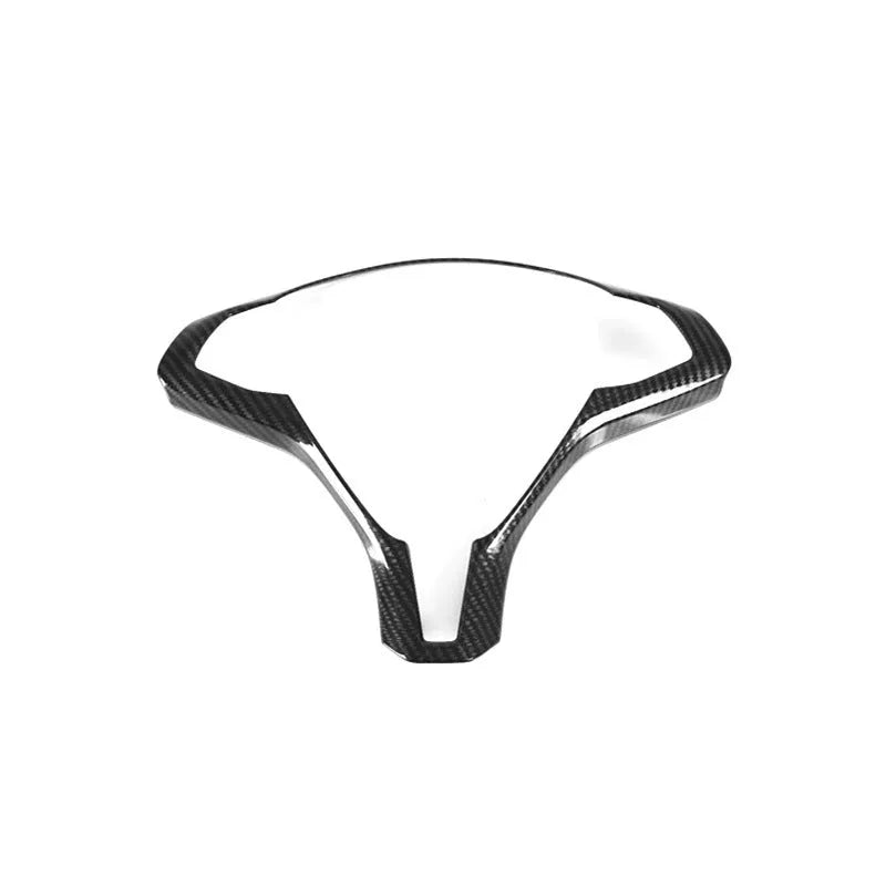 Tesla Model S steering wheel carbon fibre colour ABS plastic decorative frame trim strip black
