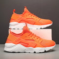 Men's low-top casual sneakers with mesh upper, round toe, and cross shoulder straps in multiple colour options