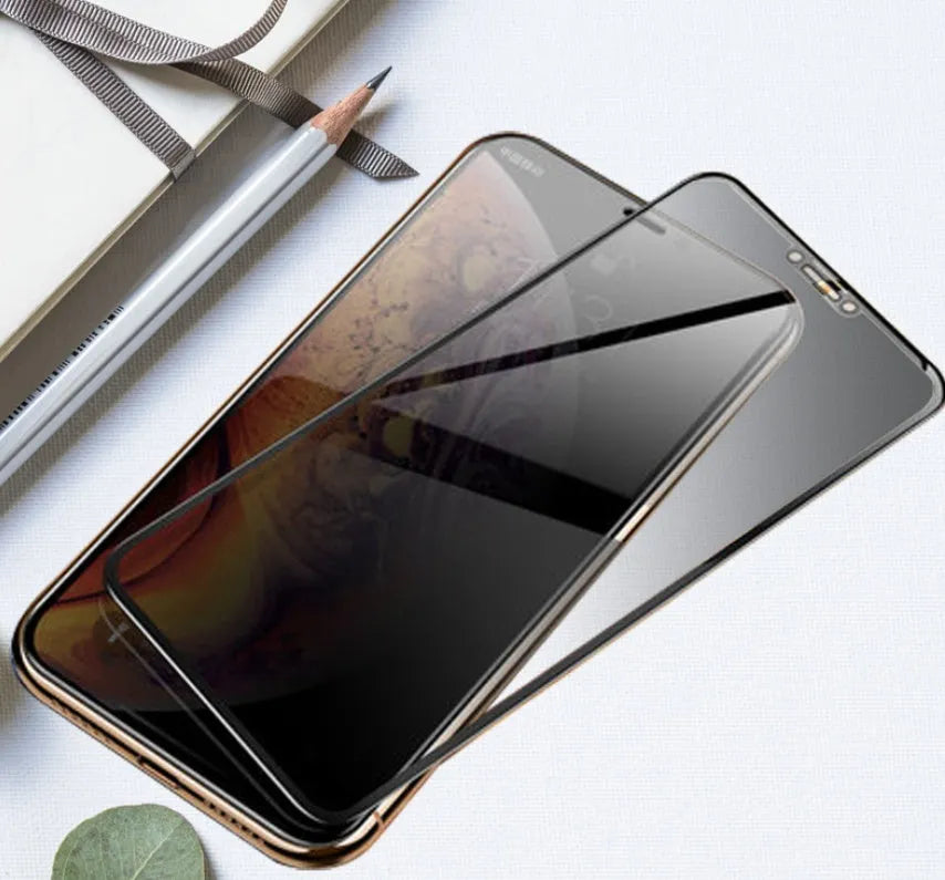 Samsung Galaxy full-screen tempered glass screen protector with anti-fingerprint surface