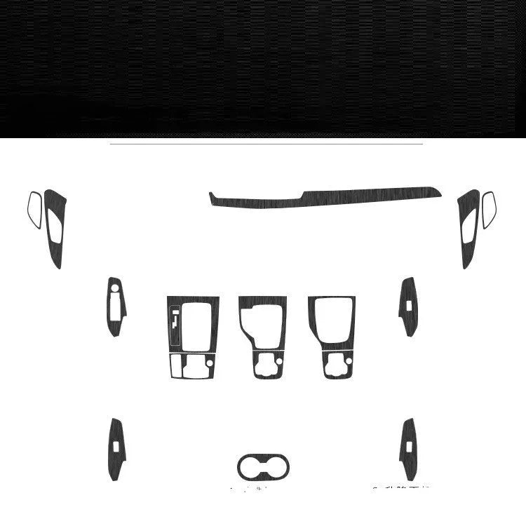 Unksera car interior decorative film sticker kit for dashboard and centre console customisation