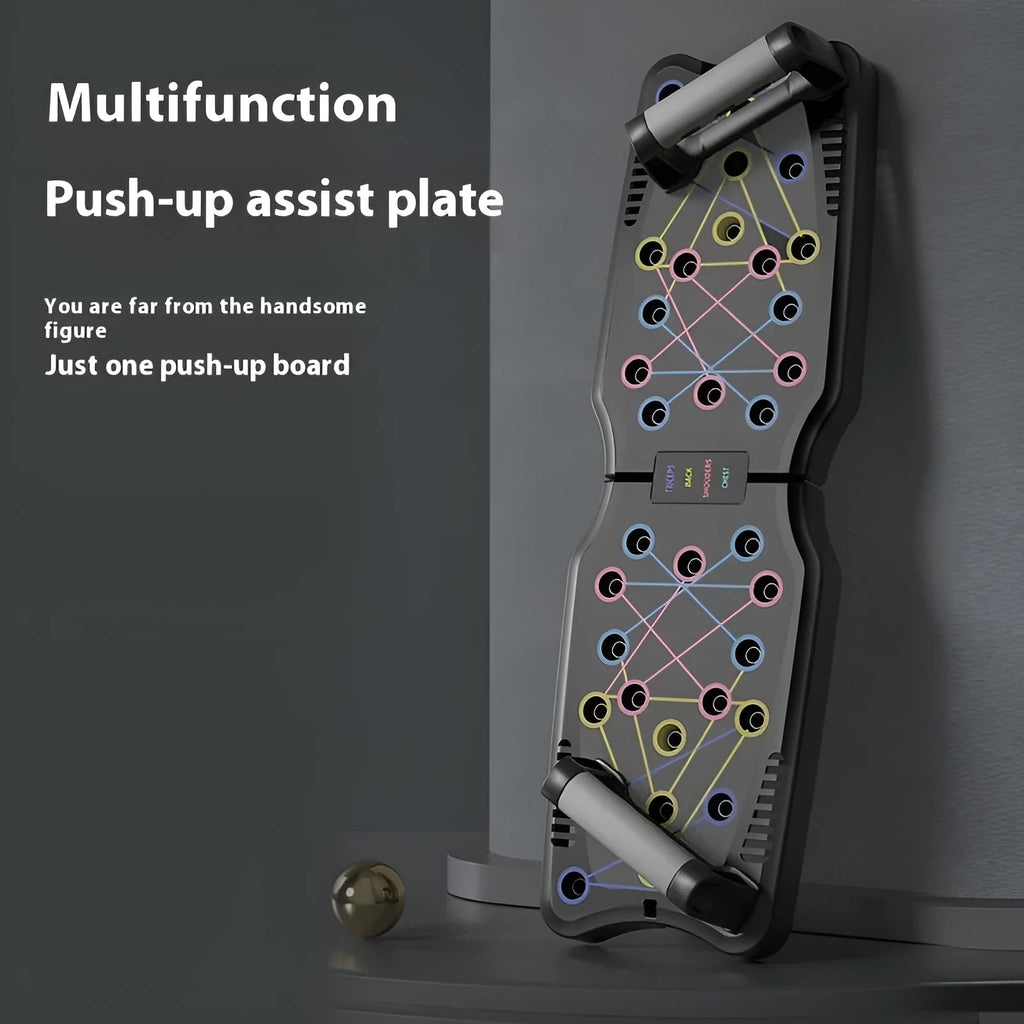 Push up support plate made of ABS environmentally friendly material with flat base, available in multiple colour options