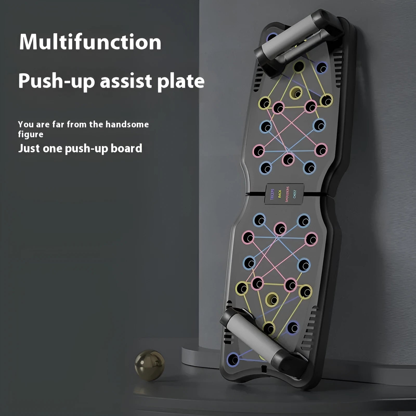 Push up support plate made of ABS environmentally friendly material with flat base, available in multiple colour options