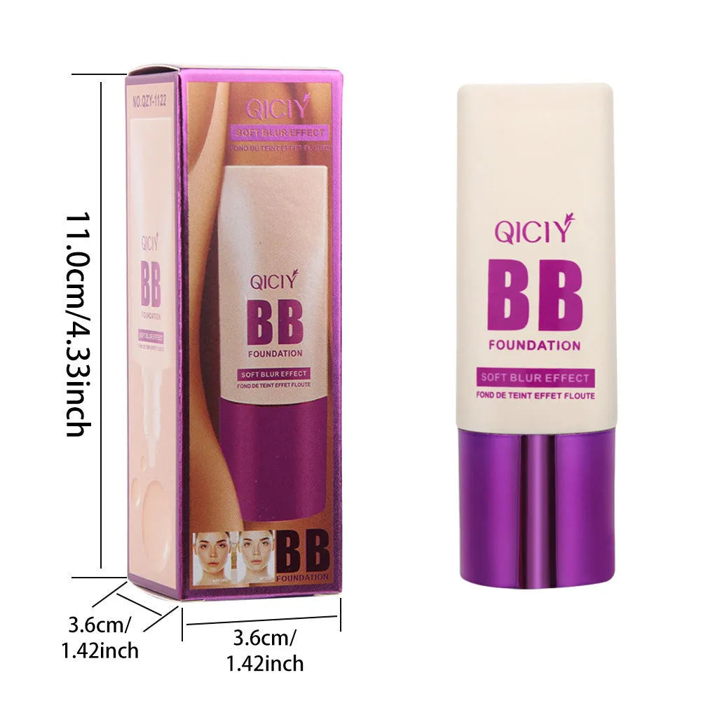 Feeding bottle BB cream foundation in ten shade colours for brightening and coverage