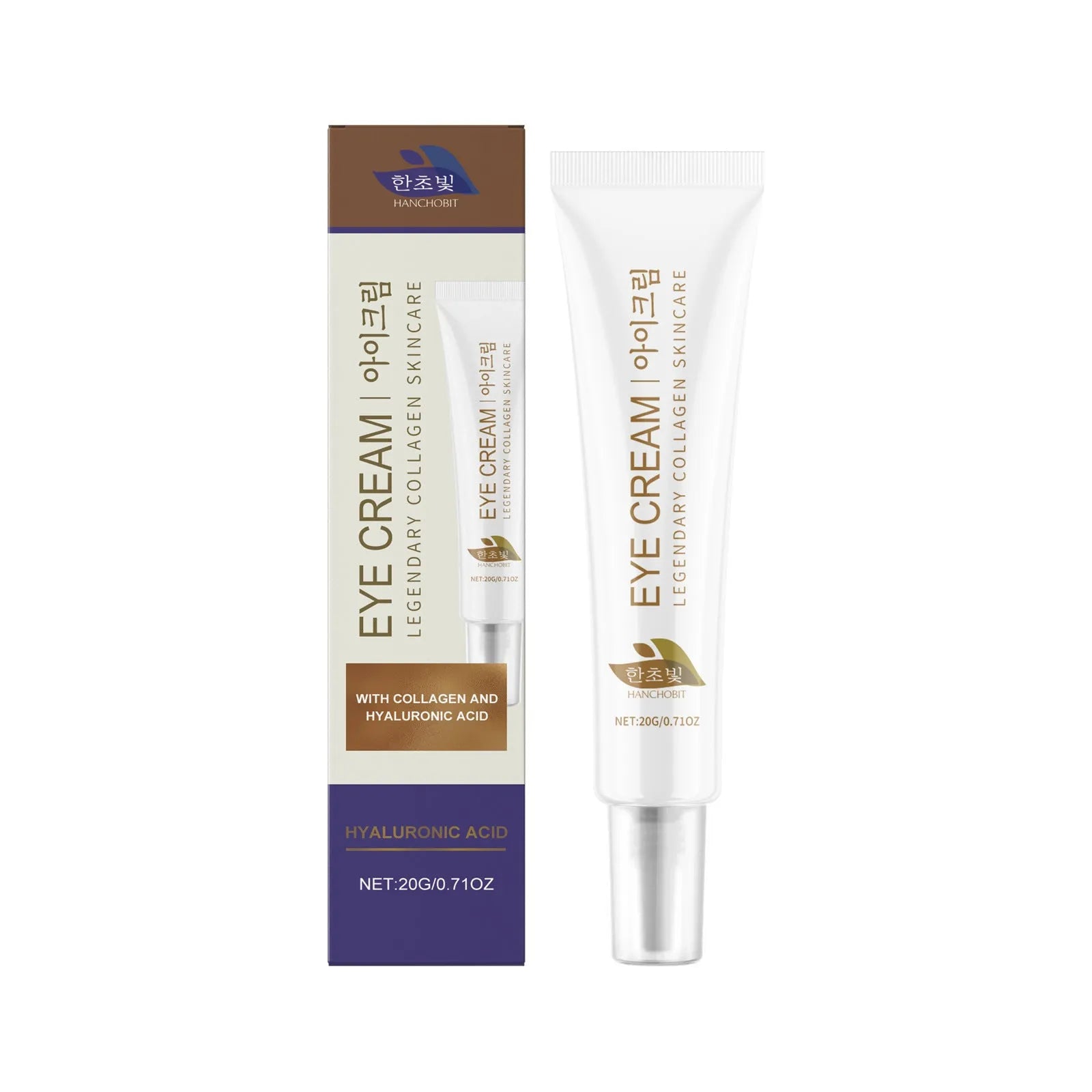 Collagen eye cream 20g with hyaluronic acid for firming and hydration