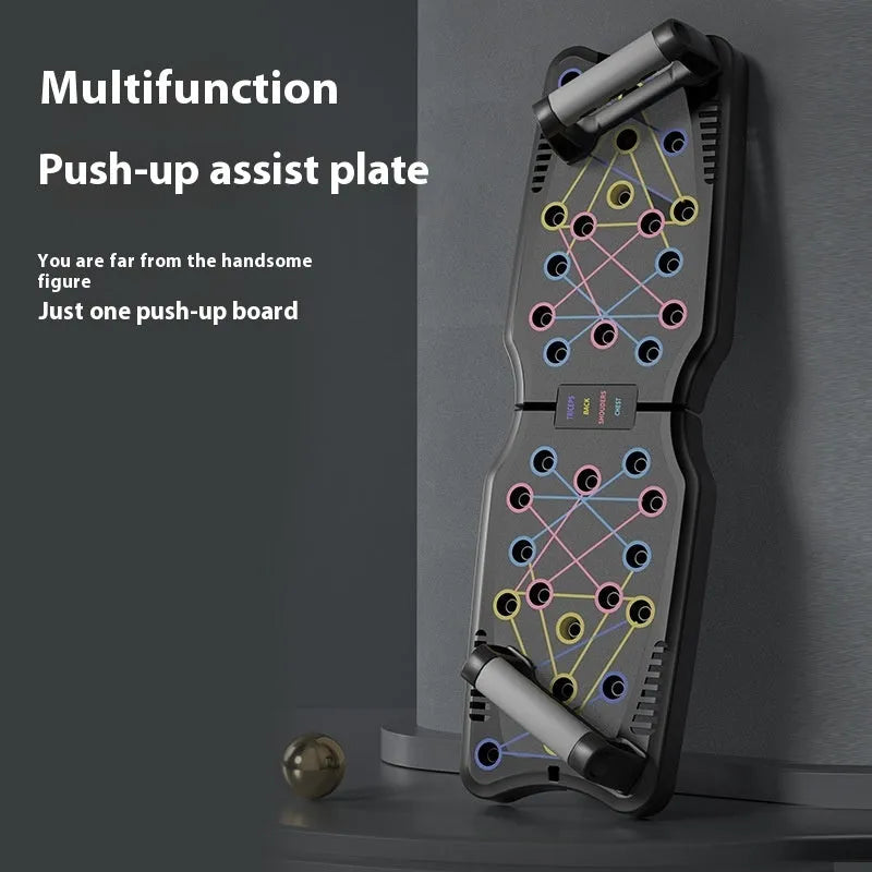 Push up support plate made of ABS environmentally friendly material with flat base, available in multiple colour options