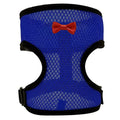 Adjustable poultry vest harness for chickens ducks in black with matching collar bow and 110 cm traction rope