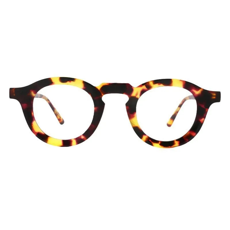 Thick sebum colour stitching plate frame sunglasses, box style full rim, five colours C1C2C3C4C5