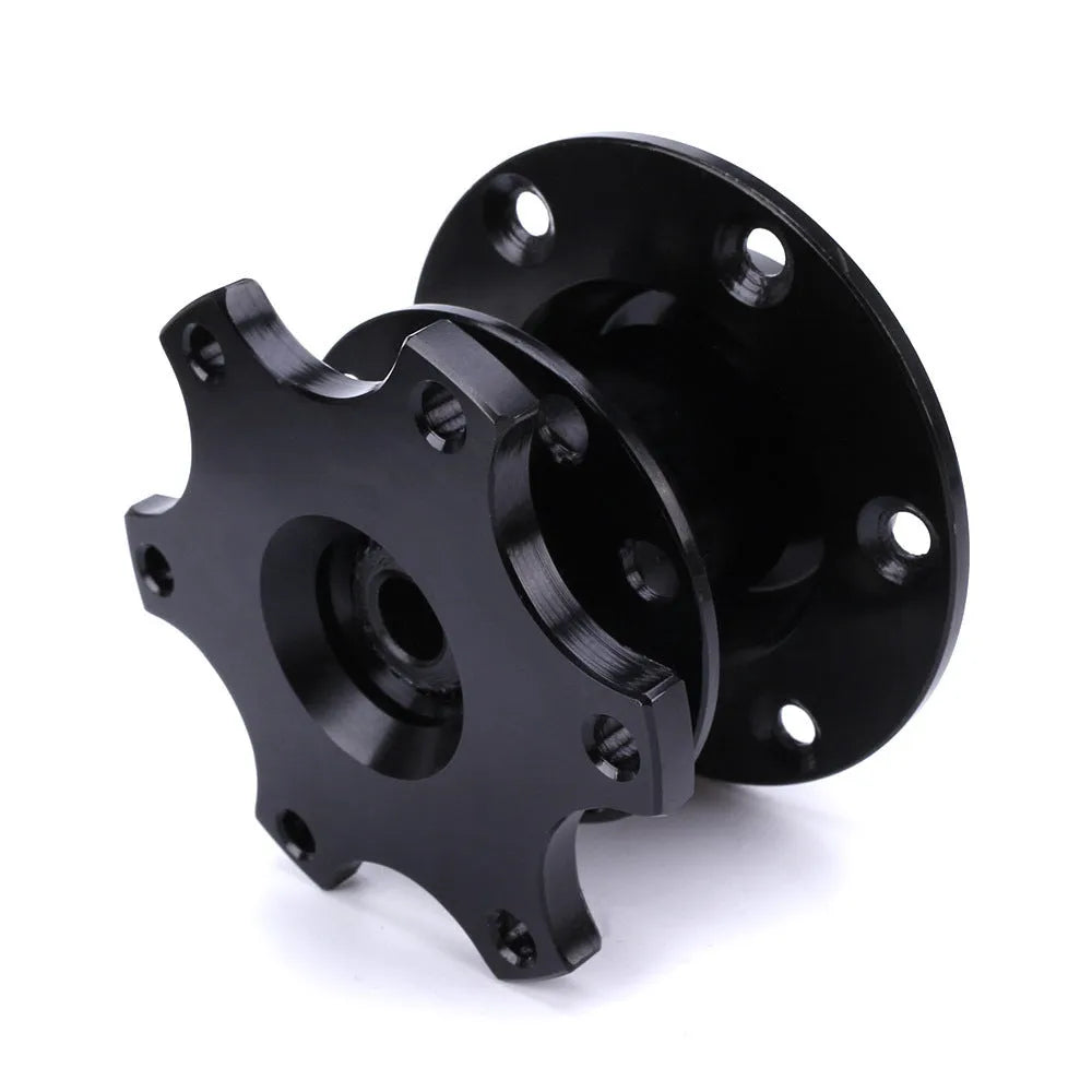 Car modification steering wheel quick release adapter in five colour options: black, red, blue, silver, gold