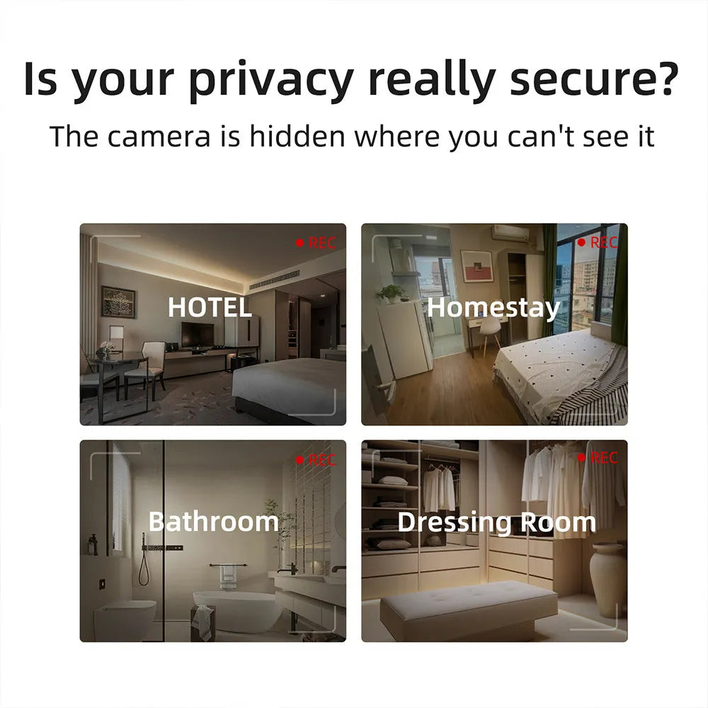 S600 model compact infrared camera detector for finding hidden surveillance devices.