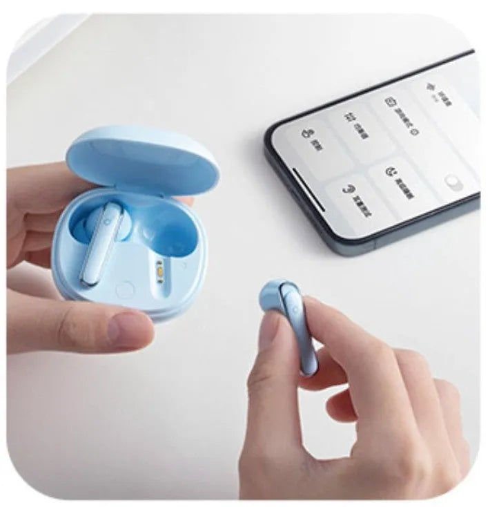 Active noise cancellation Bluetooth headset in in-ear style, IPX5 waterproof, available in five colours
