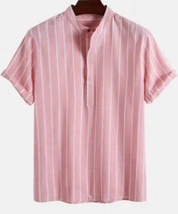 Loose fit cotton blend polo shirt with printed letter design on the chest in various colours.