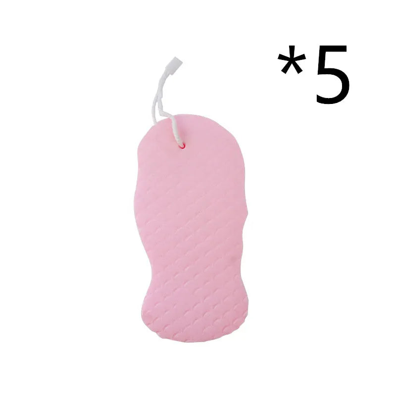 White 3D fish scale pattern bath sponge ball for gentle body exfoliation in the shower