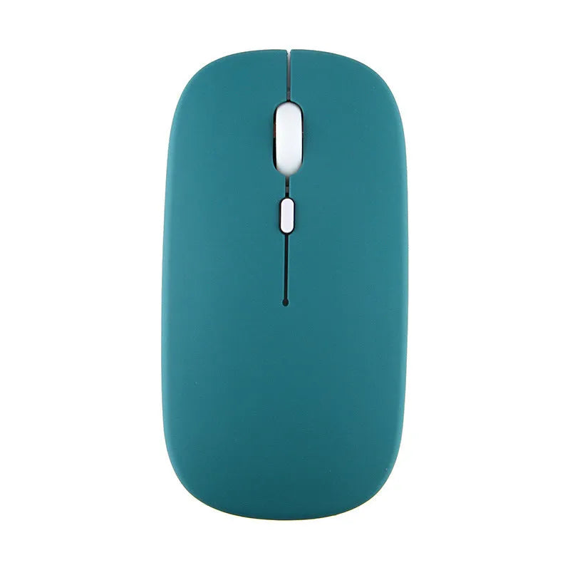 Candy wireless Bluetooth mouse in black, ergonomic shape with DPI switch, 14cm size