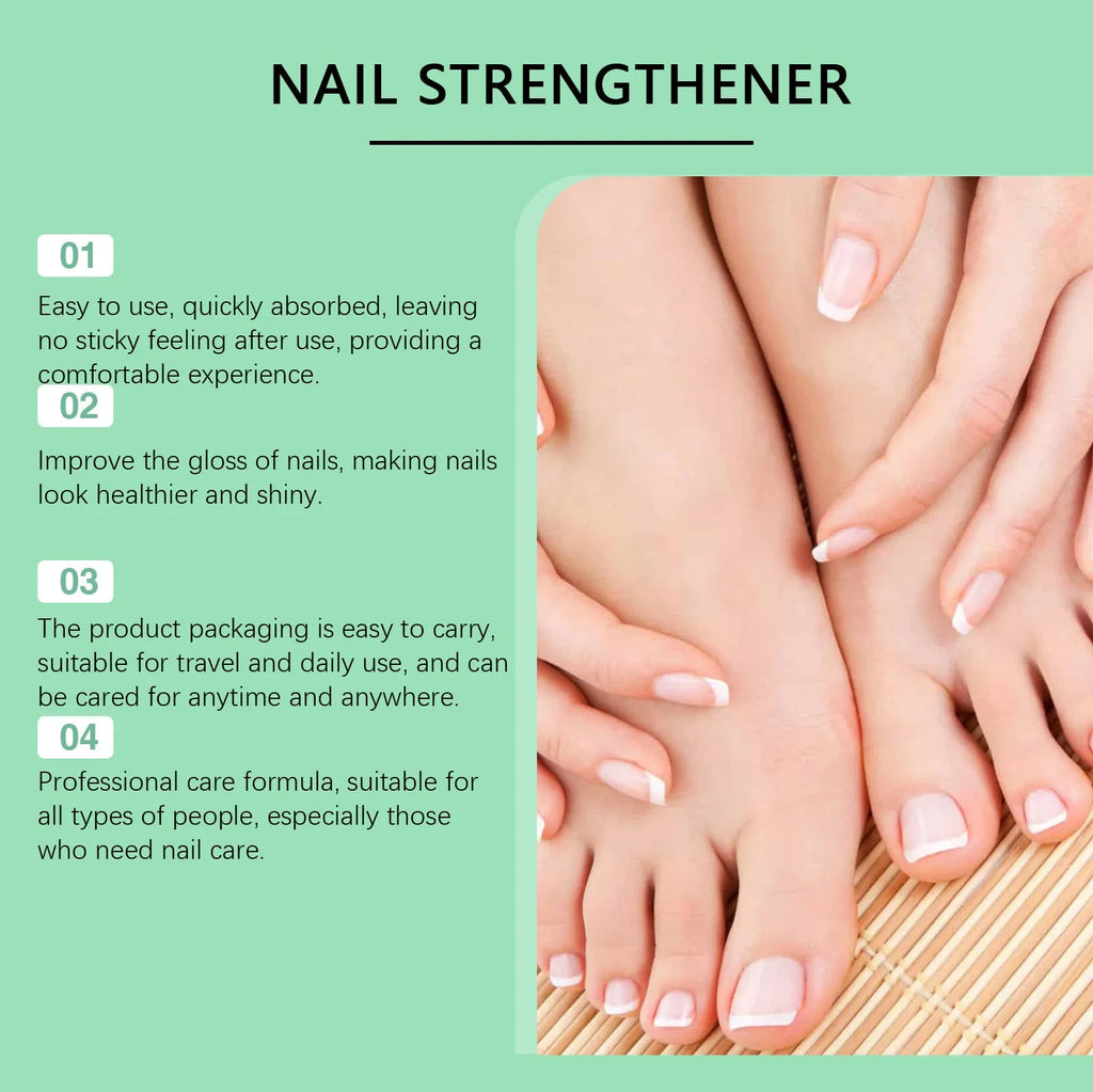 30ml bottle of nail nursing solution for daily gentle cleaning