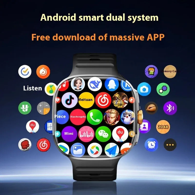 M99 Smart Watch with AMOLED wide screen, available in M99 Black and M99 Silver, with health monitoring and NFC
