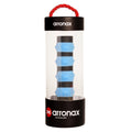 Peak Racket silicone hand rubber buckle for racket sports in multiple colours on a white background.