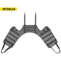 Black polyester motorcycle fuel tank mount base saddle 100x40cm on a bike tank surface