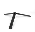 Black aluminium alloy mobile phone tripod and handheld stabilizer for Apple iPhone photography