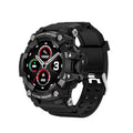 T6 tactical smart watch with 1.3-inch screen, alloy construction, black or green colour options
