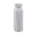 Melamine plastic vase in grey colour with 7.2cm bottom diameter for flower arrangements