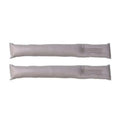 Car seat leak-proof gap strip in PU leather, available in black, beige, brown, and gray colours