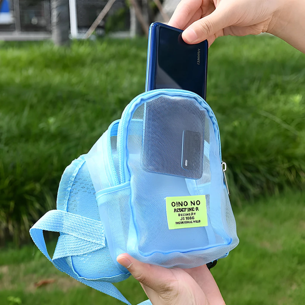 Breathable polyester dog backpack portable storage bag in multiple colours