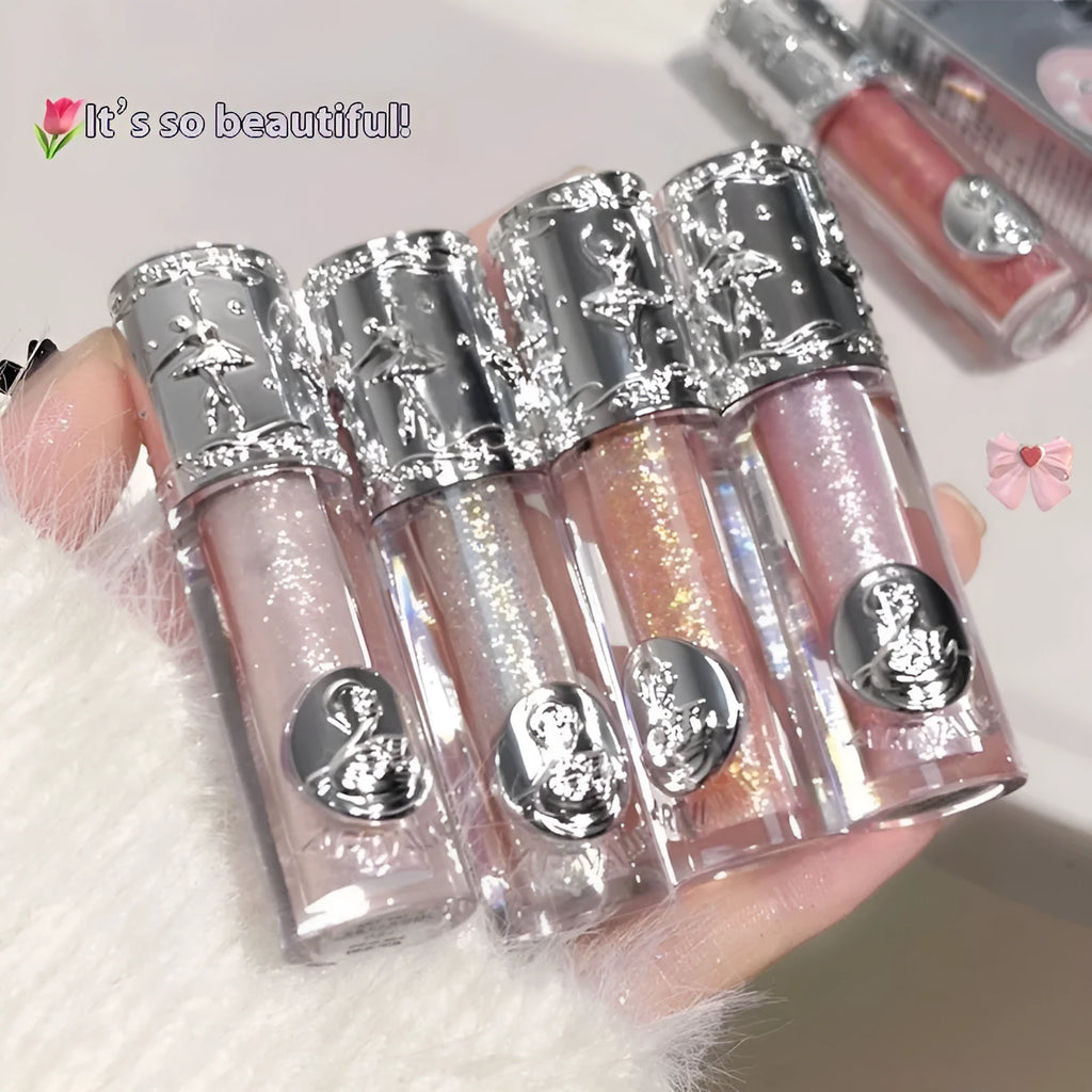 Ballet Liquid Eye Shadow cream makeup in five colour shades for universal skin types