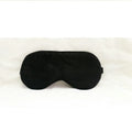 Silk eye mask in peacock blue with adjustable strap, lightweight 20g sleep blindfold